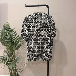 Men’s Pattern 2x Short Sleeve button down